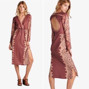 Paper Racine paisley print midi dress S